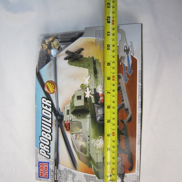 Mega Bloks Pro Builder #3735 Hydra Airborne Support Unit -NEW(Other: Box Damage) - Picture 13 of 14